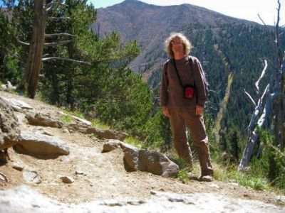 Climbing Humphreys Peak
Lowrider, along the trail to the summit,
9-09
