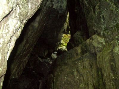 Trail Through the Boulder-Cave
Climbing Wilburn Ridge
9-09
