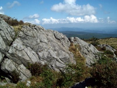 Grayson Highlands
Day 3 of hiking trip.  boulders ascending Mount Rogers.
9-09
