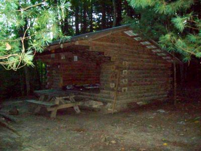 Lost Mountain Shelter
Camped behind here the last night of trip.
9-09
