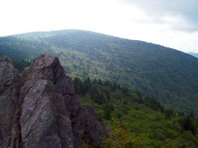 Mount Rogers
View of Mount Rogers from the large cliff we past on our approach.
Rat's Birthday Hike, 2009
