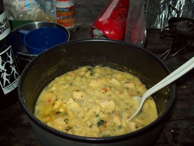 Rat's New Cook Pot
have to get Rat to explain the recipe...
Rat's B'day Hike, 2009
Photo by Rat
