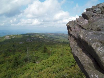 View from Cliff
Rhododendron Gap, 
Photo by Rat
9-09
