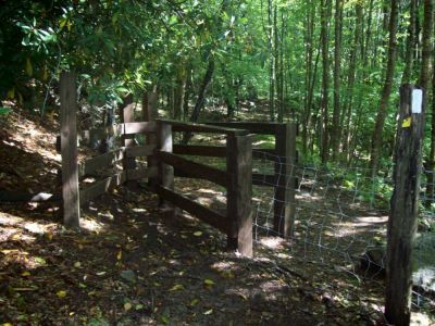 Trail
Had to squeeze through this stile...
9-09
