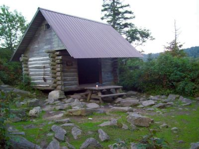 Thomas Knob Shelter
On Mount Rogers, day 3 of trip.
Sept. 2009
Photo by Rat
