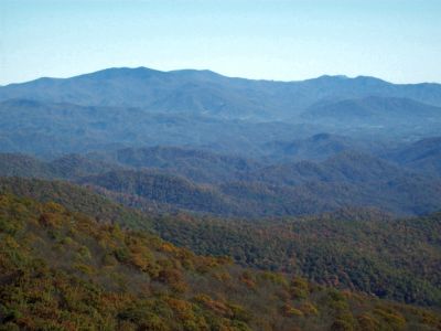 View from Big Bald (taken on work trip 10-20-2009)
