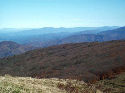 View from Big Bald (taken on work trip 10-20-2009)
