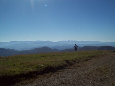 View From Big Bald
start of Trail Maintenance trip,
10-15-2008
