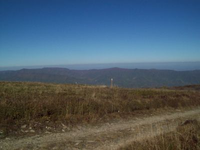View From Big Bald 
Start of Trail Maintenance Trip,
10-15-2008
