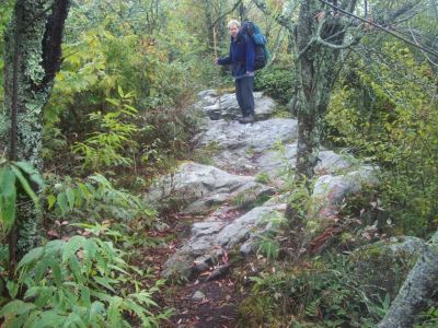 Fire-Scald Ridge Trail
Cold weather makes for heavy packs...
