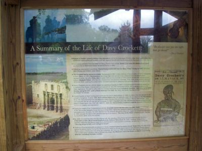Davey Crockett Birthplace
David Crockett State park

