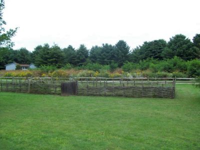 Davey Crockett Birthplace
Old-style fence at the David Crockett State Park,
9-09 
