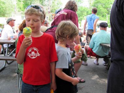 Gorp and Bean's kids
Trail Days, 2010
