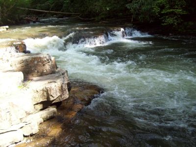 Creek near Backbone Rock
