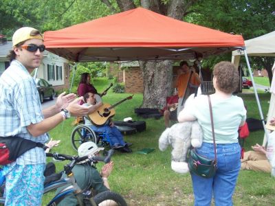 Local Bluegrass Band
Trail Days, 2009
Photo by Rat
