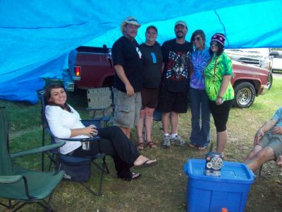 The Rebels, family and friends 
