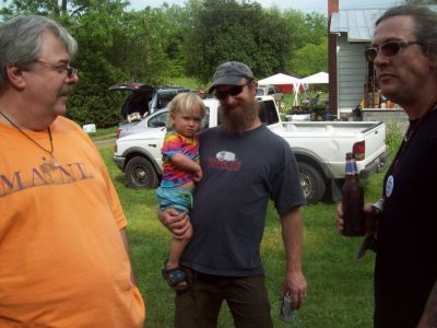 Strider, Jeb, Tellus, and Johnny Bluegrass
Trail Days, 2009
