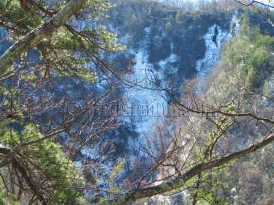 Buckeye Falls
...view from the left ridgeline,
3-6-10
