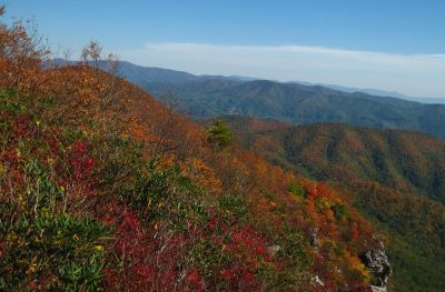 View From White Rocks Cliff, NC
October, 2011
