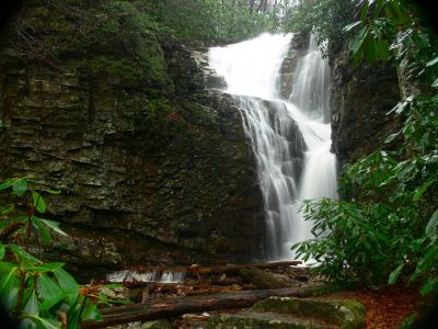 Upper Rock Creek Falls
Rock Creek on Unaka Mountain, 
12-25-1015

