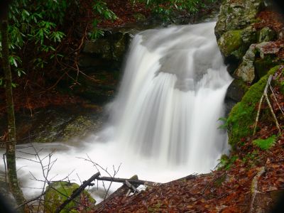 Middle Rock Creek Falls
Rock Creek on Unaka Mountain, 
12-25-1015

