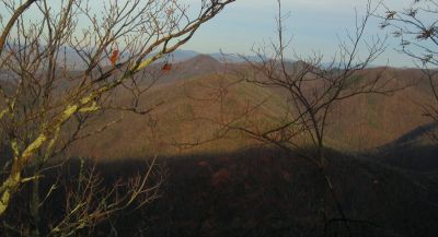 View From Turkey Pen Cove Trail
Looking out over Cassi Creek, Painter Creek, and Sampson Mountain.
12-3-2011
