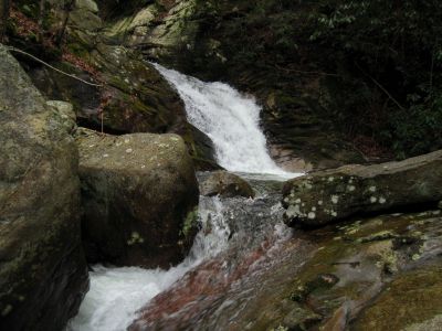 Devils Creek Falls
Upper part of Cascade #5,
and Lower Devils Creek Falls,
December, 10, 2011
