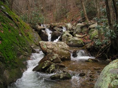 Devils Creek Cascades
Upper part of Cascade #4,
December, 10, 2011
