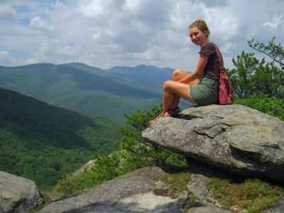 Katie
On top of Little Lost Cove cliffs, NC.  
6-13-2012
