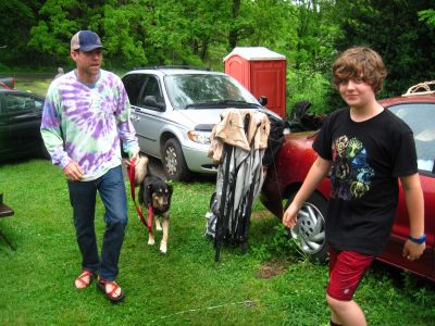 Gorp Inspector and Izaak
Trail Days,
May, 2017
