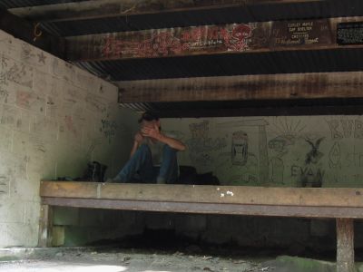 'Heavy Metal'
...at the Curly Maple Gap Shelter.
August, 2010
