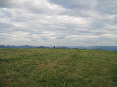 Max Patch
on the Appalachian Trail, 
September, 2010 
