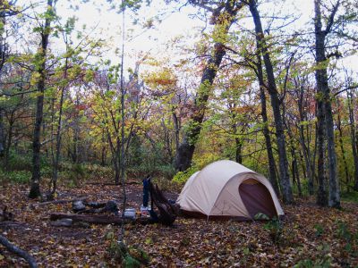 Camping on Big Bald Ridgeline
Was cold and extremely windy...
Big Bald Mountain
October, 2010

