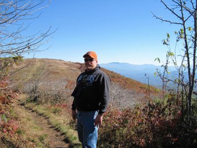 Ed from Greensboro, NC
On the trail near the summit of Big Bald,
10-16-10

