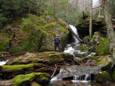 Hidden Falls
Higgins Creek, 
1-1-2016
