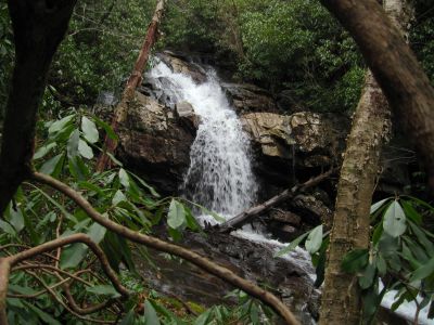 Upper Falls on Higgins Creek
Higgins Creek, 
1-1-2016
