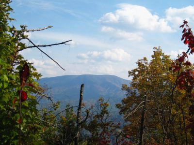 View From The Whitehouse Mountain Trail
The Bald Mountain
Rocky Fork, October, 2010
