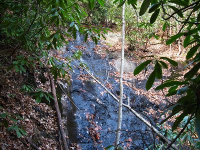 Long Branch Falls
Upper Long Branch Falls...these are the largest set of falls on Long Branch, but not much water on was flowing over them on this day, November, 2010
