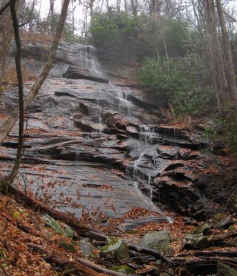 Log Hollow Falls
These are actually the Log Hollow Tributary.  Near Brevard, NC,
11-21-2013
