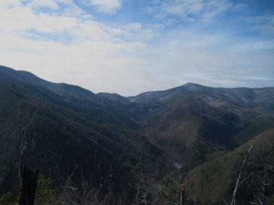View From Whitehouse Mountain
Flint Gap, Snakeden Ridge, and Coldspring Mountain
Rocky Fork
December, 2010
