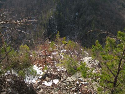 Whitehouse Mountain Cliffs
The view from 'Stonehenge'...
Rocky Fork
December, 2010

