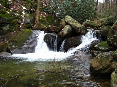 Cascades
along the Margarette Falls Trail,
1-20-2011
