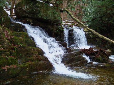 Double Cascade
along the Margarette Falls Trail,
1-20-2011
