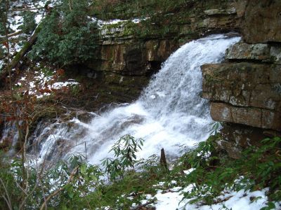 Margarette Falls
View from side...
1-20-2011
