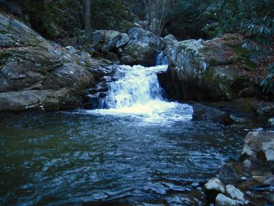 Cascades On Devils Creek
Lower Devils Creek,
2-6-2011
