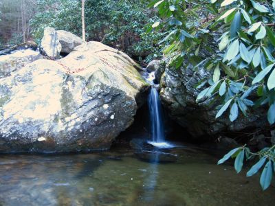 Cascades On Devils Creek
Lower Devils Creek,
2-6-2011
