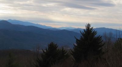 View From Rich Mountain Fire Tower
2-19-11
