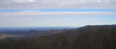 View From Rich Mountain Fire Tower
2-19-11
