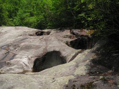 Potholes
North Harper's Creek
