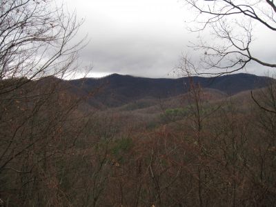 View Of Flint Mountain
...with clouds on top, as seen from the 'high road' of the Rocky Fork Trail.
3-5-2011
